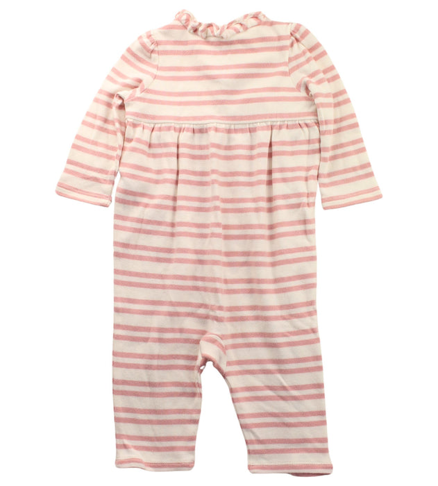 A White Long Sleeve Jumpsuits from Ralph Lauren in size 3-6M for girl. (Back View)