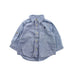 A Blue Lightweight Jackets from Ralph Lauren in size 3-6M for girl. (Front View)
