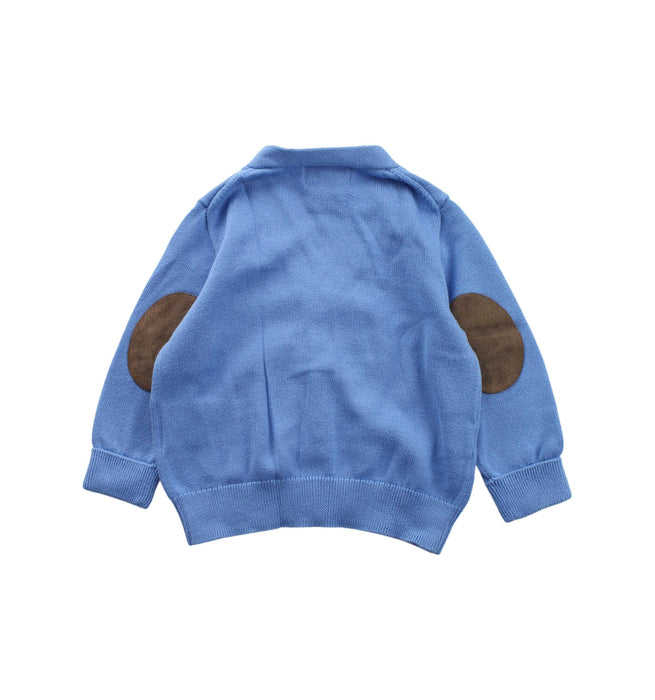 A Blue Cardigans from Ralph Lauren in size 6-12M for boy. (Back View)