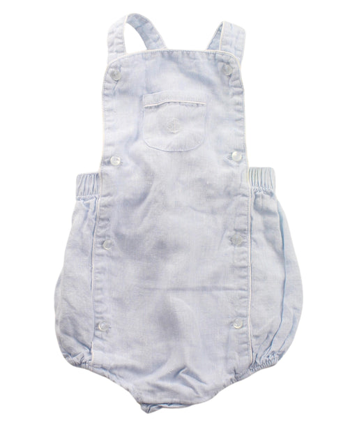 A Blue Overall Shorts from Ralph Lauren in size 6-12M for girl. (Front View)