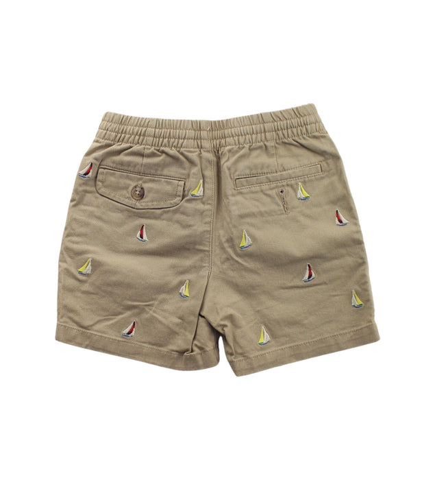 A Green Shorts from Polo Ralph Lauren in size 4T for boy. (Back View)