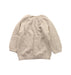 A Beige Knit Sweaters from Seed in size 6-12M for girl. (Back View)