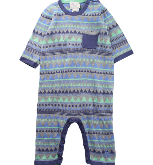 A Blue Long Sleeve Jumpsuits from Bonnie Baby in size 6-12M for boy. (Front View)