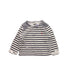 A Black Long Sleeve Tops from Petit Bateau in size 6-12M for boy. (Front View)