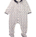 A Blue Onesies from Petit Bateau in size 6-12M for boy. (Front View)