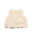 A White Dress Up Vests from Petit Bateau in size 3-6M for girl. (Back View)