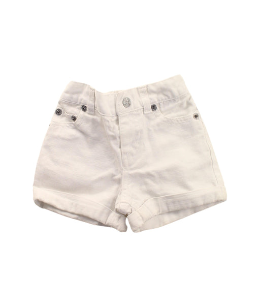 A White Shorts from Polo Ralph Lauren in size 3-6M for girl. (Front View)