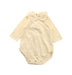 A Yellow Long Sleeve Bodysuits from Babe & Tess in size 0-3M for girl. (Front View)