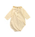 A Yellow Long Sleeve Bodysuits from Babe & Tess in size 0-3M for girl. (Back View)
