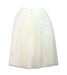 A White Long Skirts from Bonpoint in size 2T for girl. (Back View)