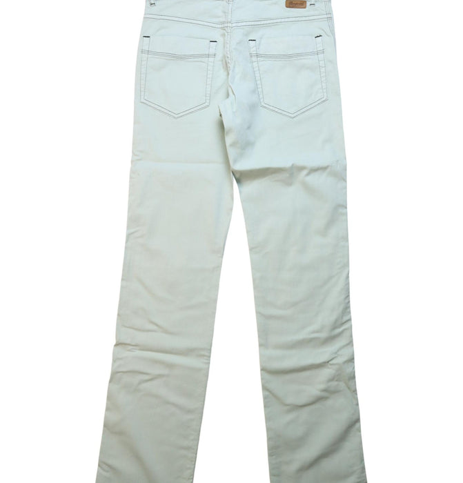 A White Casual Pants from Bonpoint in size 14Y for boy. (Back View)