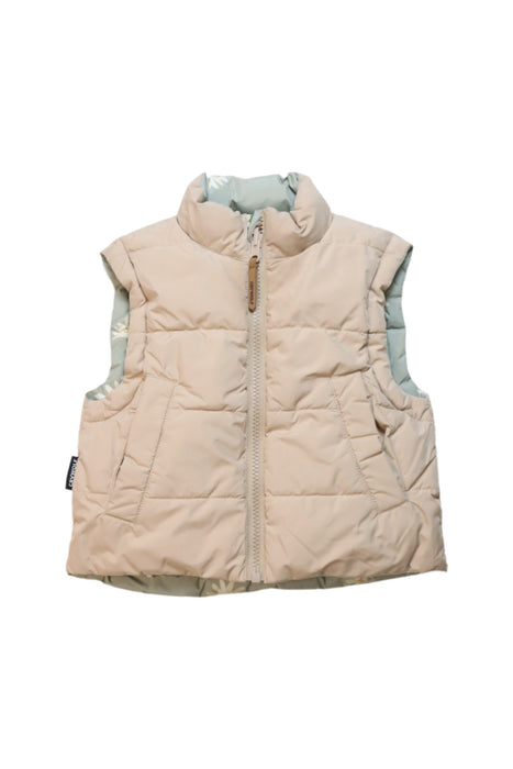 A Multicolour Outerwear Vests from Crywolf in size 6-12M for girl. (Back View)
