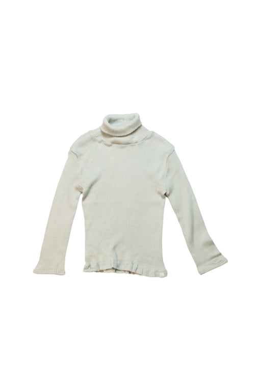 A Grey Long Sleeve Tops from minimalisma in size 3T for girl. (Front View)