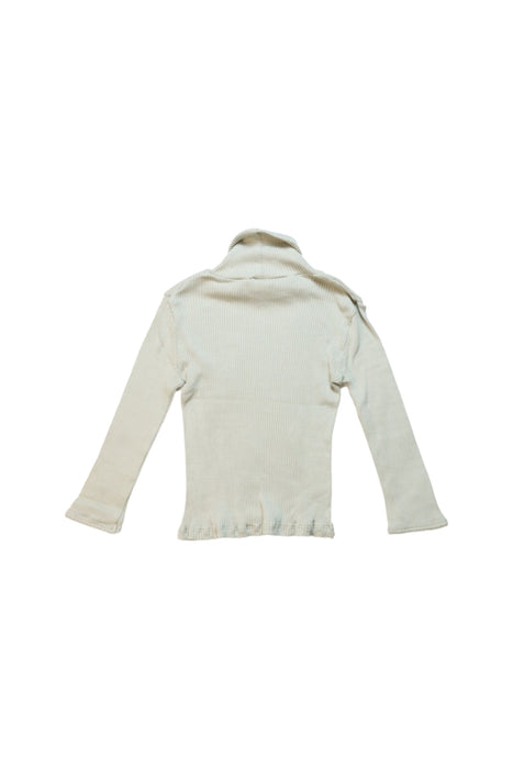 A Grey Long Sleeve Tops from minimalisma in size 3T for girl. (Back View)