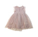 A Pink Sleeveless Dresses from Creamie in size 12-18M for girl. (Back View)