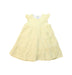 A Yellow Sleeveless Dresses from Petit Bateau in size 18-24M for girl. (Front View)