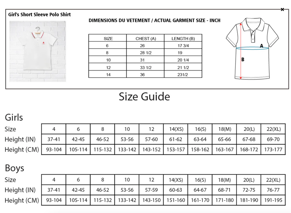 A White Short Sleeve Polos from CDNIS in size 4T for girl. 