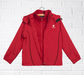 A Red Lightweight Jackets from CDNIS in size 12Y for neutral. (Front View)