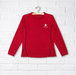 A Red Long Sleeve T Shirts from CDNIS in size 4T for neutral. (Front View)