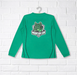 A Green Long Sleeve T Shirts from CDNIS in size 4T for neutral. (Back View)