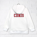 A White Zippered Sweatshirts from CDNIS in size 4T for neutral. (Back View)
