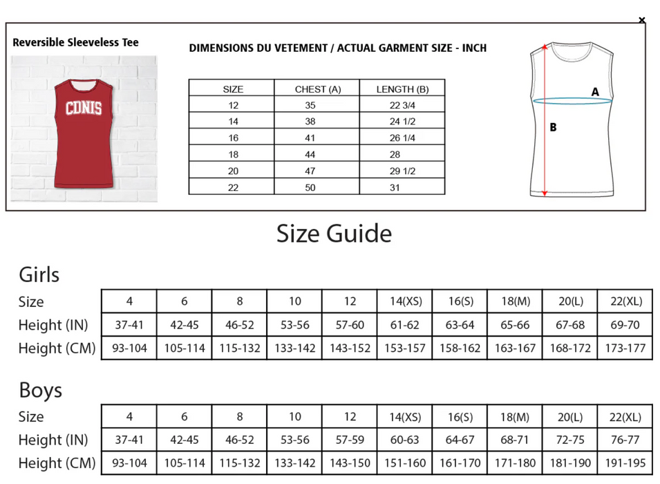 A Red Sleeveless T Shirts from CDNIS in size 4T for neutral. 