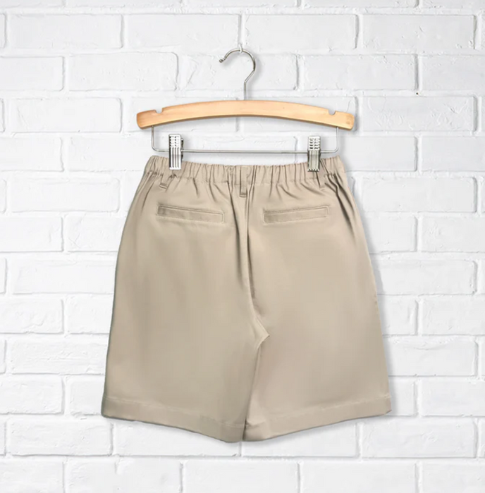 A Beige Shorts from CDNIS in size 4T for boy. (Back View)