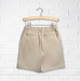 A Beige Shorts from CDNIS in size 4T for boy. (Back View)