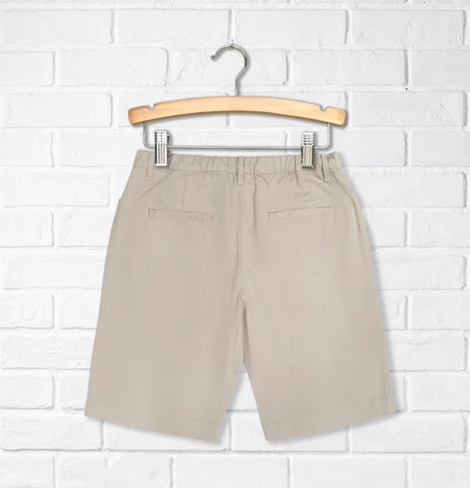A Beige Shorts from CDNIS in size 4T for girl. (Back View)