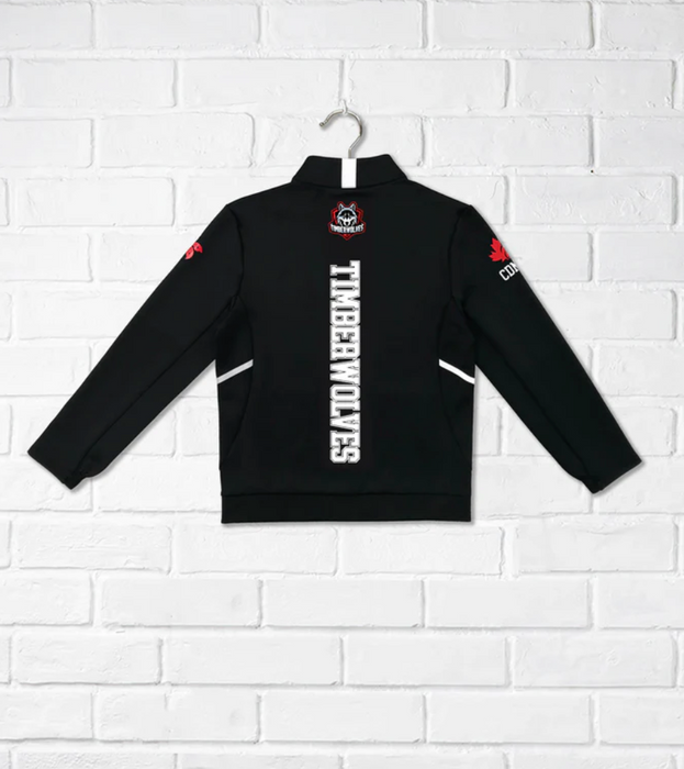 A Black Lightweight Jackets from CDNIS in size 4T for neutral. (Back View)