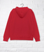 A Red Hooded Sweatshirts from CDNIS in size 4T for neutral. (Back View)