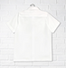 A White Short Sleeve Shirts from CDNIS in size 4T for boy. (Back View)
