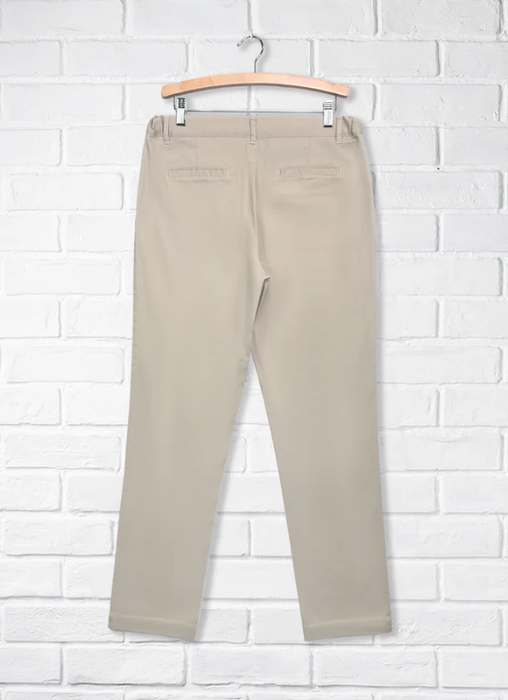 A Beige Casual Pants from CDNIS in size 4T for boy. (Back View)