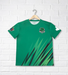A Green Short Sleeve T Shirts from CDNIS in size 4T for neutral. (Front View)