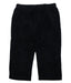 A Black Casual Pants from Miniclasix in size 6-12M for boy. (Front View)