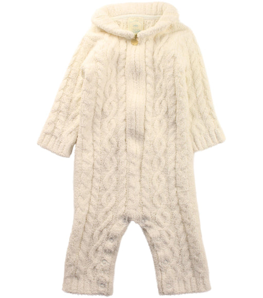 A White Long Sleeve Jumpsuits from Gelato Pique in size 6-12M for girl. (Front View)