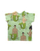 A Green Short Sleeve T Shirts from Mini Rodini in size 12-18M for girl. (Back View)