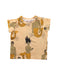 A Beige Short Sleeve T Shirts from Mini Rodini in size 12-18M for girl. (Front View)