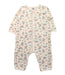 A White Long Sleeve Jumpsuits from Petit Bateau in size 6-12M for girl. (Front View)