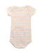 A White Short Sleeve Bodysuits from Petit Bateau in size 6-12M for neutral. (Back View)