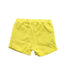 A Yellow Shorts from Petit Bateau in size 6-12M for boy. (Back View)