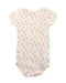 A White Short Sleeve Bodysuits from Petit Bateau in size 6-12M for boy. (Back View)