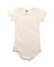 A Blue Short Sleeve Bodysuits from Petit Bateau in size 2T for boy. (Front View)