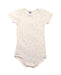 A Blue Short Sleeve Bodysuits from Petit Bateau in size 2T for boy. (Front View)