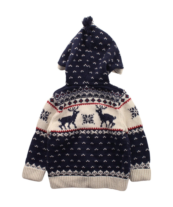 A Blue Cardigans from Ralph Lauren in size 6-12M for boy. (Back View)