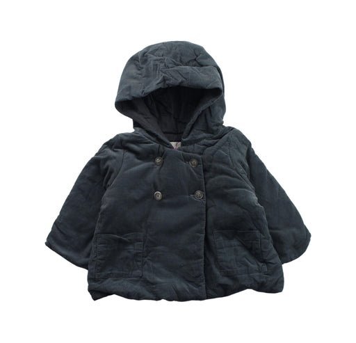 A Grey Coats from Bonpoint in size 6-12M for boy. (Front View)