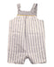 A Blue Overall Shorts from Jacadi in size 6-12M for boy. (Back View)