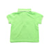 A Green Short Sleeve Polos from Jacadi in size 6-12M for boy. (Back View)