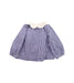 A Blue Long Sleeve Tops from Jacadi in size 12-18M for girl. (Back View)