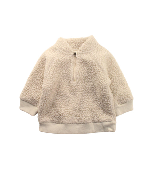 A White Knit Sweaters from J.Crew in size 6-12M for girl. (Front View)